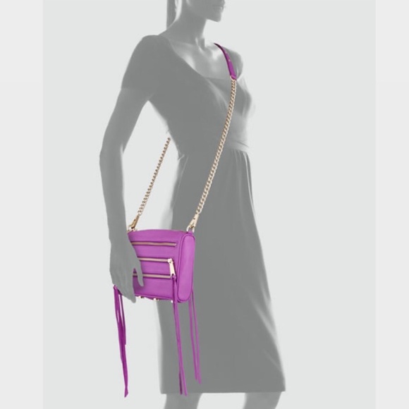 Rebecca Minkoff Bags Rebecca Minkoff Purple Mini 5 Zip Crossbody
